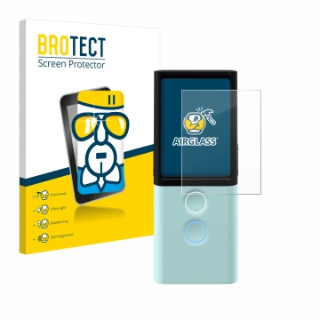 Parte frontale di una confezione del prodotto con il logo del marchio BROTECT. Accanto è raffigurato il dispositivo Vasco Tran