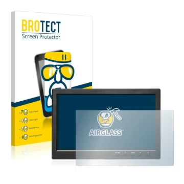 Parte frontale di una confezione del prodotto con il logo del marchio BROTECT. Accanto è raffigurato il dispositivo Podofo HD 