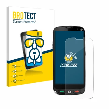 Parte frontale di una confezione del prodotto con il logo del marchio BROTECT. Accanto è raffigurato il dispositivo Brondi Ami