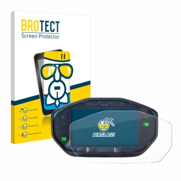 Parte frontale di una confezione del prodotto con il logo del marchio BROTECT. Accanto è raffigurato il dispositivo Ducati Mon