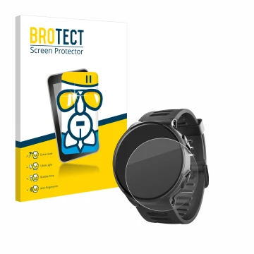 Parte frontale di una confezione del prodotto con il logo del marchio BROTECT. Accanto è raffigurato il dispositivo Kiprun 500
