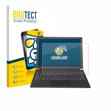 Parte frontale di una confezione del prodotto con il logo del marchio BROTECT. Accanto è raffigurato il dispositivo Wortmann T