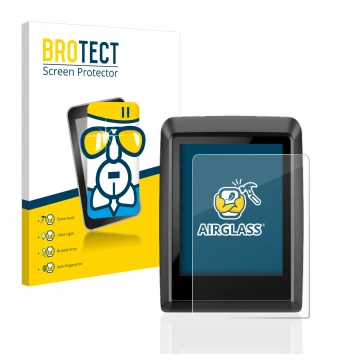 Parte frontale di una confezione del prodotto con il logo del marchio BROTECT. Accanto è raffigurato il dispositivo Bosch Kiox