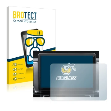 Parte frontale di una confezione del prodotto con il logo del marchio BROTECT. Accanto è raffigurato il dispositivo Fiat Ducat