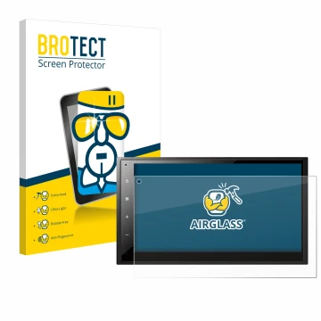 Parte frontale di una confezione del prodotto con il logo del marchio BROTECT. Accanto è raffigurato il dispositivo Pioneer DM