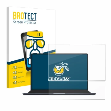 Parte frontale di una confezione del prodotto con il logo del marchio BROTECT. Accanto è raffigurato il dispositivo ASUS ZenBo