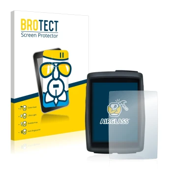 Parte frontale di una confezione del prodotto con il logo del marchio BROTECT. Accanto è raffigurato il dispositivo Sigma BC 1