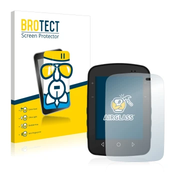 Parte frontale di una confezione del prodotto con il logo del marchio BROTECT. Accanto è raffigurato il dispositivo TwoNav Ter