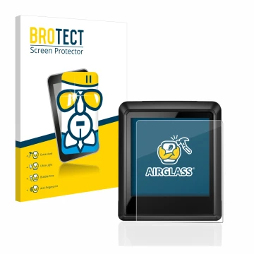 Parte frontale di una confezione del prodotto con il logo del marchio BROTECT. Accanto è raffigurato il dispositivo Bosch Intu