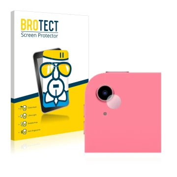 Parte frontale di una confezione del prodotto con il logo del marchio BROTECT. Accanto è raffigurato il dispositivo Apple iPad