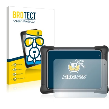 Parte frontale di una confezione del prodotto con il logo del marchio BROTECT. Accanto è raffigurato il dispositivo Autel Maxi