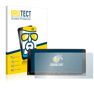 Parte frontale di una confezione del prodotto con il logo del marchio BROTECT. Accanto è raffigurato il dispositivo Volkswagen