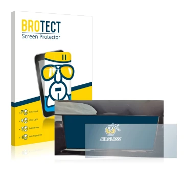 Parte frontale di una confezione del prodotto con il logo del marchio BROTECT. Accanto è raffigurato il dispositivo Opel Astra