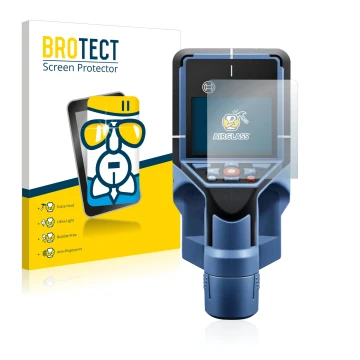Parte frontale di una confezione del prodotto con il logo del marchio BROTECT. Accanto è raffigurato il dispositivo Bosch D-te