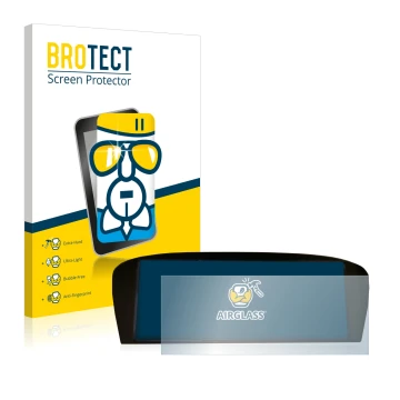 Parte frontale di una confezione del prodotto con il logo del marchio BROTECT. Accanto è raffigurato il dispositivo BMW E91 32