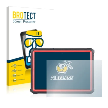 Parte frontale di una confezione del prodotto con il logo del marchio BROTECT. Accanto è raffigurato il dispositivo Launch X-4