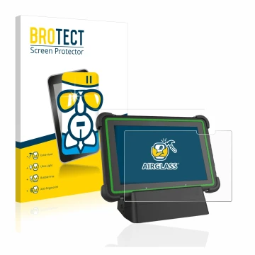 Parte frontale di una confezione del prodotto con il logo del marchio BROTECT. Accanto è raffigurato il dispositivo Hella Gutm