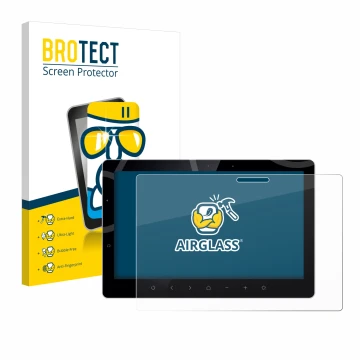 Parte frontale di una confezione del prodotto con il logo del marchio BROTECT. Accanto è raffigurato il dispositivo Bewatec .T