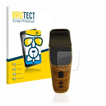 Parte frontale di una confezione del prodotto con il logo del marchio BROTECT. Accanto è raffigurato il dispositivo Wolkenkraf