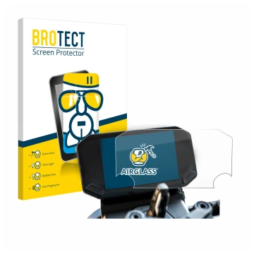 Parte frontale di una confezione del prodotto con il logo del marchio BROTECT. Accanto è raffigurato il dispositivo VOGE 350 A