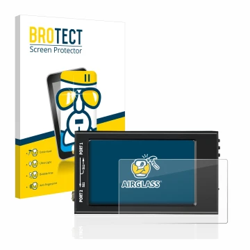 Parte frontale di una confezione del prodotto con il logo del marchio BROTECT. Accanto è raffigurato il dispositivo SDRGEEK Na