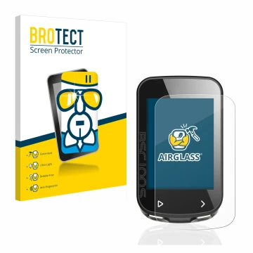 Parte frontale di una confezione del prodotto con il logo del marchio BROTECT. Accanto è raffigurato il dispositivo iGPSPORT B