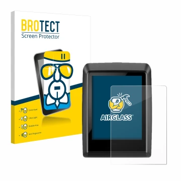 Parte frontale di una confezione del prodotto con il logo del marchio BROTECT. Accanto è raffigurato il dispositivo Bosch Kiox