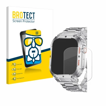 Parte frontale di una confezione del prodotto con il logo del marchio BROTECT. Accanto è raffigurato il dispositivo LIGE K-57 