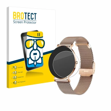 Parte frontale di una confezione del prodotto con il logo del marchio BROTECT. Accanto è raffigurato il dispositivo Xcoast X-W