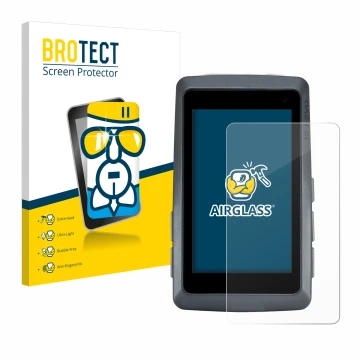 Parte frontale di una confezione del prodotto con il logo del marchio BROTECT. Accanto è raffigurato il dispositivo Sigma ROX 