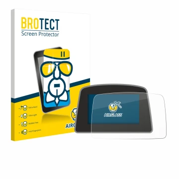 Parte frontale di una confezione del prodotto con il logo del marchio BROTECT. Accanto è raffigurato il dispositivo PowaKaddy 