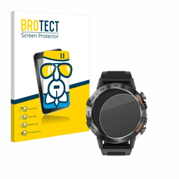 Parte frontale di una confezione del prodotto con il logo del marchio BROTECT. Accanto è raffigurato il dispositivo LIGE BW184