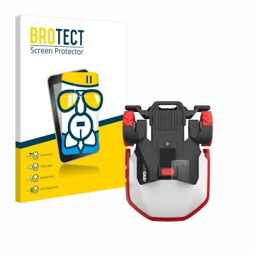 Parte frontale di una confezione del prodotto con il logo del marchio BROTECT. Accanto è raffigurato il dispositivo Kress Miss