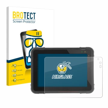 Parte frontale di una confezione del prodotto con il logo del marchio BROTECT. Accanto è raffigurato il dispositivo Texa Axone
