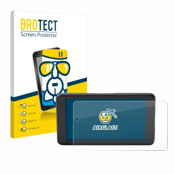 Parte frontale di una confezione del prodotto con il logo del marchio BROTECT. Accanto è raffigurato il dispositivo BMW Connec