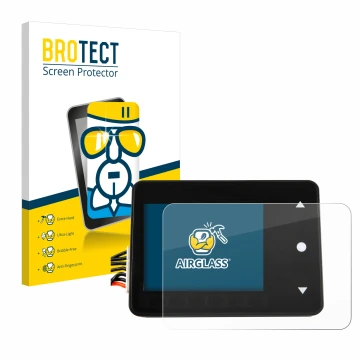 Parte frontale di una confezione del prodotto con il logo del marchio BROTECT. Accanto è raffigurato il dispositivo Spektrum S