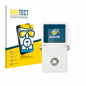 Parte frontale di una confezione del prodotto con il logo del marchio BROTECT. Accanto è raffigurato il dispositivo TC Electro