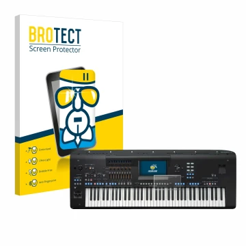 Parte frontale di una confezione del prodotto con il logo del marchio BROTECT. Accanto è raffigurato il dispositivo Yamaha Gen