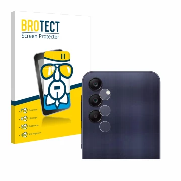 Parte frontale di una confezione del prodotto con il logo del marchio BROTECT. Accanto è raffigurato il dispositivo Samsung Ga