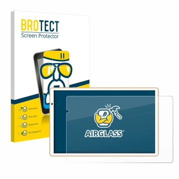 Parte frontale di una confezione del prodotto con il logo del marchio BROTECT. Accanto è raffigurato il dispositivo Facetel Q3