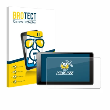 Parte frontale di una confezione del prodotto con il logo del marchio BROTECT. Accanto è raffigurato il dispositivo Pioneer SP