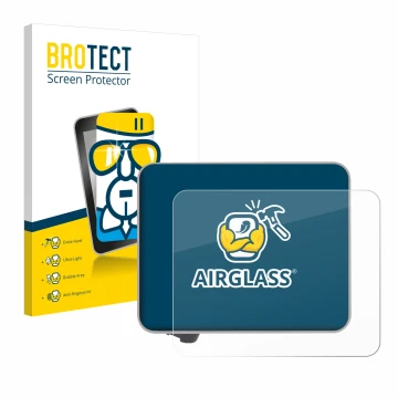 Parte frontale di una confezione del prodotto con il logo del marchio BROTECT. Accanto è raffigurato il dispositivo Bambu Lab 