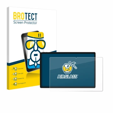 Parte frontale di una confezione del prodotto con il logo del marchio BROTECT. Accanto è raffigurato il dispositivo Goodtel G1