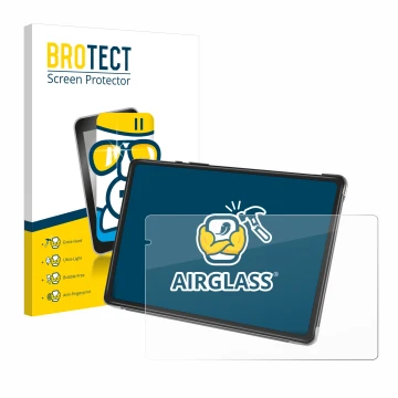 Parte frontale di una confezione del prodotto con il logo del marchio BROTECT. Accanto è raffigurato il dispositivo Yestel T13