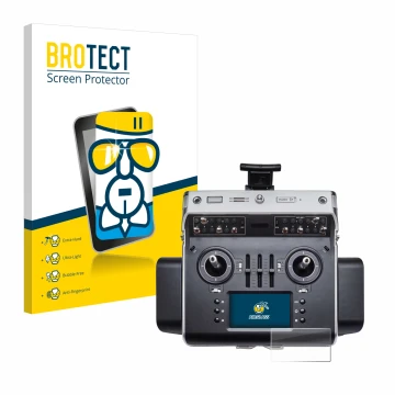 Parte frontale di una confezione del prodotto con il logo del marchio BROTECT. Accanto è raffigurato il dispositivo Graupner M