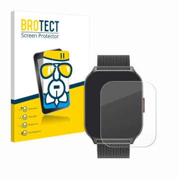Parte frontale di una confezione del prodotto con il logo del marchio BROTECT. Accanto è raffigurato il dispositivo Zoskvee P9