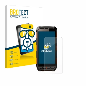 Parte frontale di una confezione del prodotto con il logo del marchio BROTECT. Accanto è raffigurato il dispositivo iDTronic C