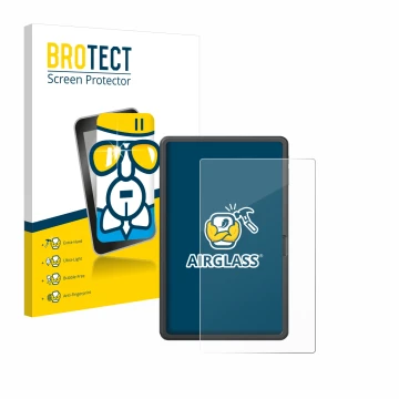 Parte frontale di una confezione del prodotto con il logo del marchio BROTECT. Accanto è raffigurato il dispositivo SGIN T12S 