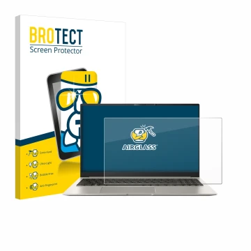 Parte frontale di una confezione del prodotto con il logo del marchio BROTECT. Accanto è raffigurato il dispositivo ASUS ZenBo