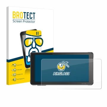 Parte frontale di una confezione del prodotto con il logo del marchio BROTECT. Accanto è raffigurato il dispositivo Interphone